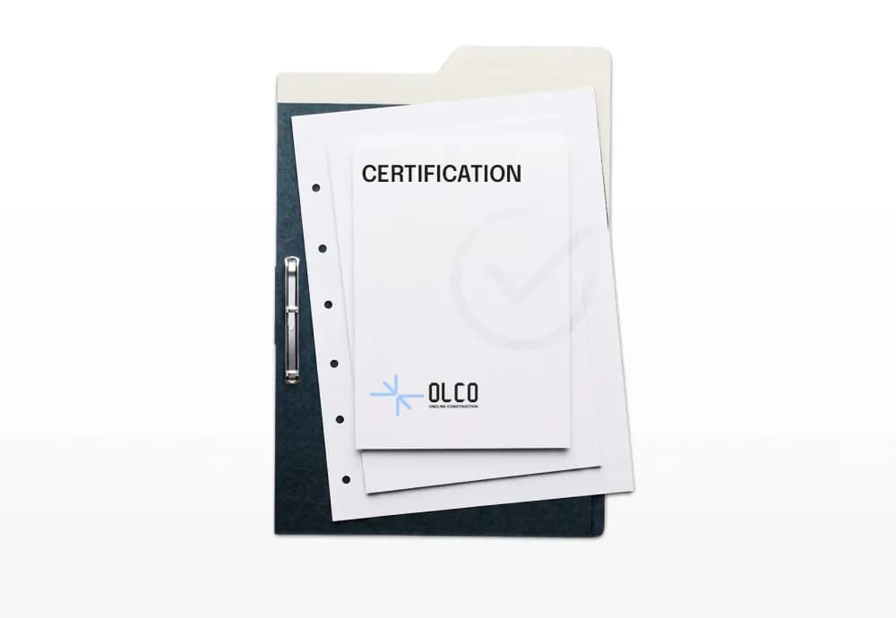 Material Certifications